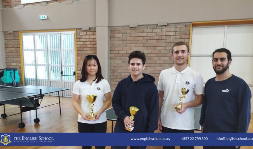 Table Tennis Club Concludes Year with Competitive Tournament